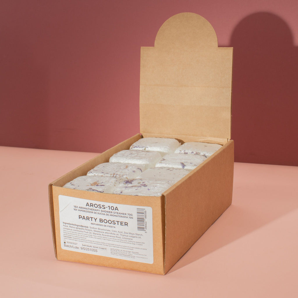Aromaterapeutická sprchová tableta 80 g – Party Booster