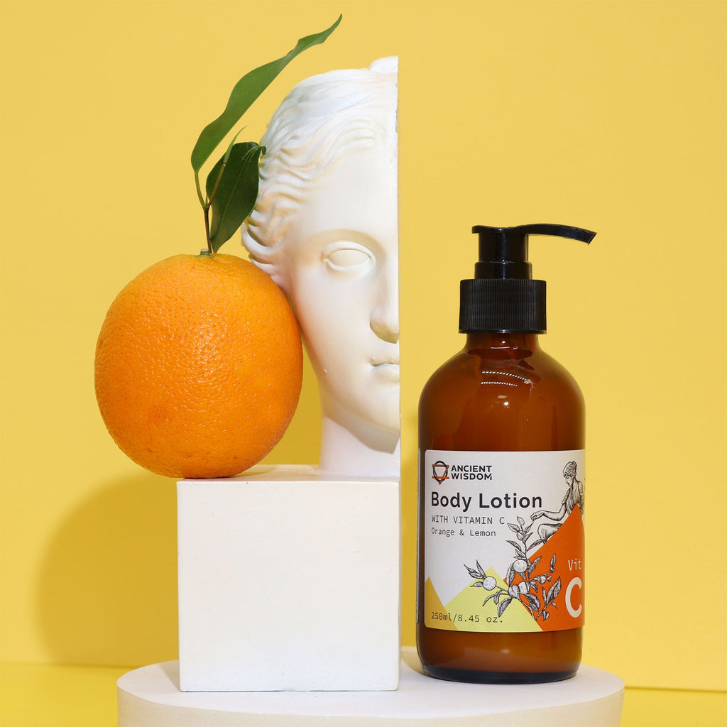 Telové mlieko Goddess s vitamínom C – pomaranč a citrón