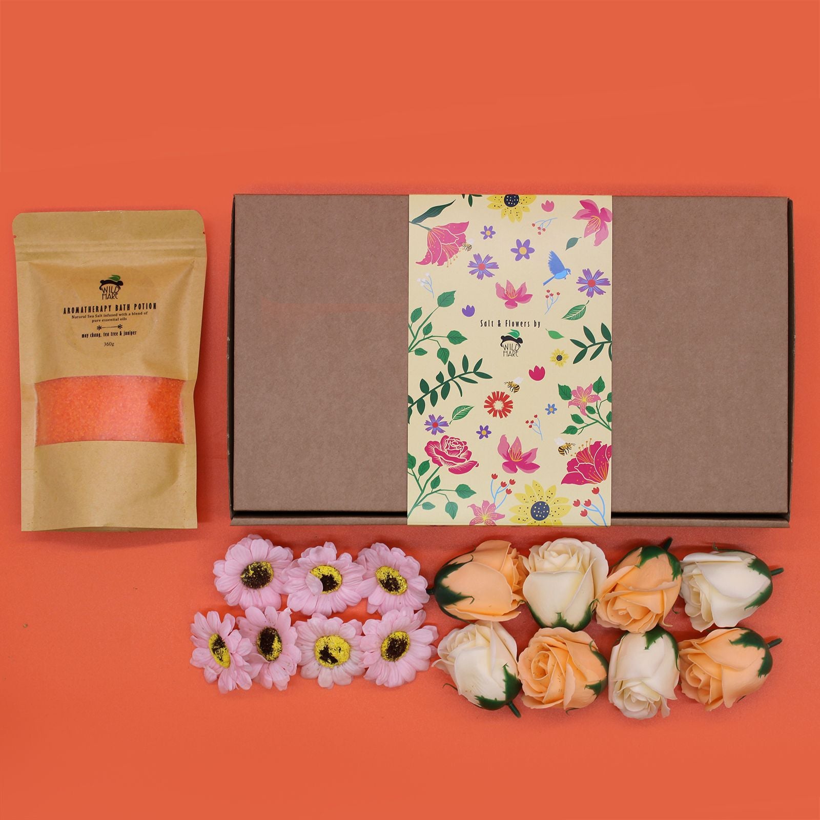 Darčekový wellness set Salt &amp; Flowers – Total Detox