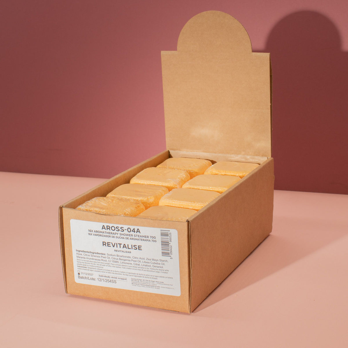 Aromaterapeutická sprchová tableta 80 g – Revitalise