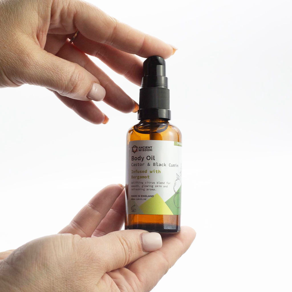 Organický telový olej 50 ml – Bergamot