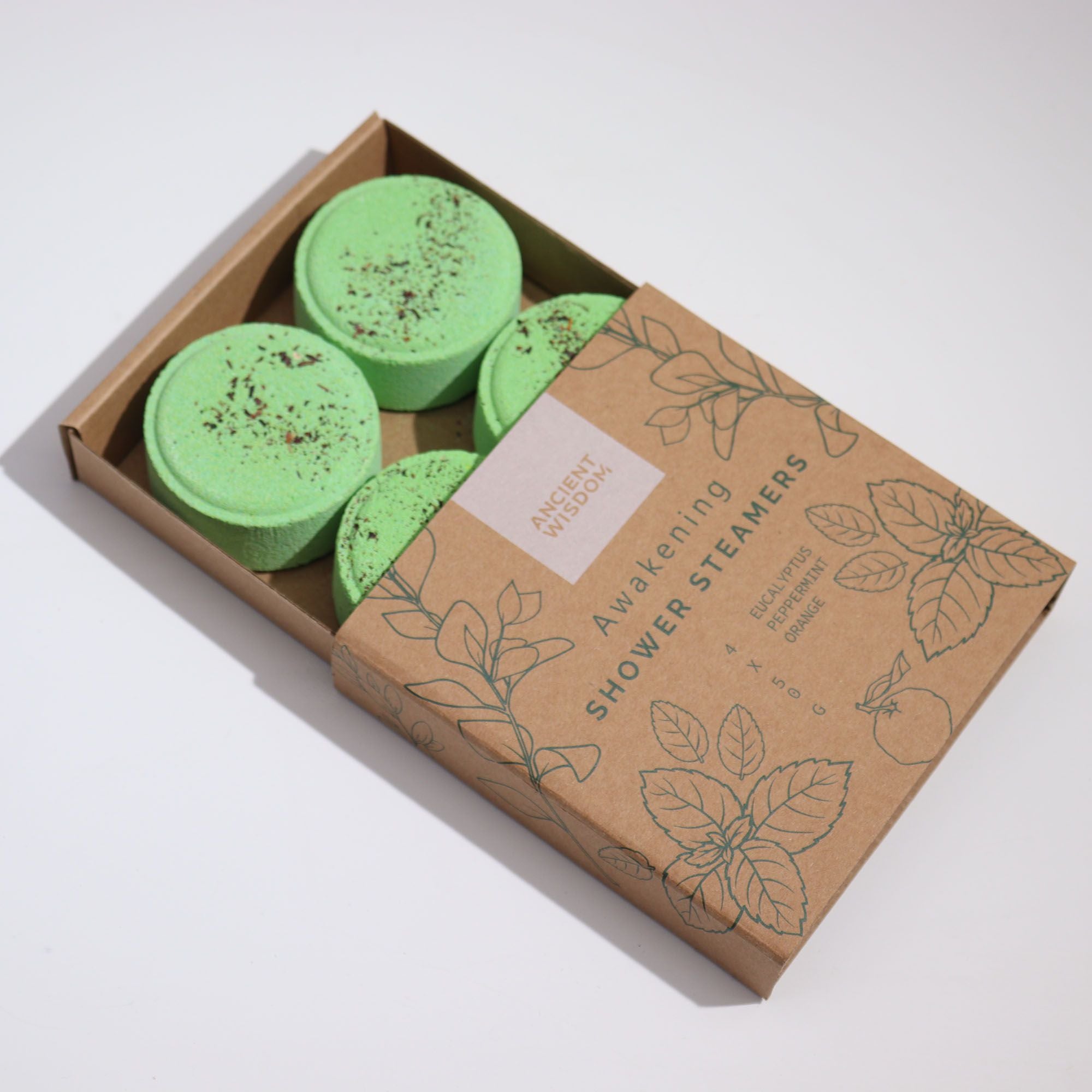 Aromaterapeutické bomby do sprchy – Energy &amp; Uplift