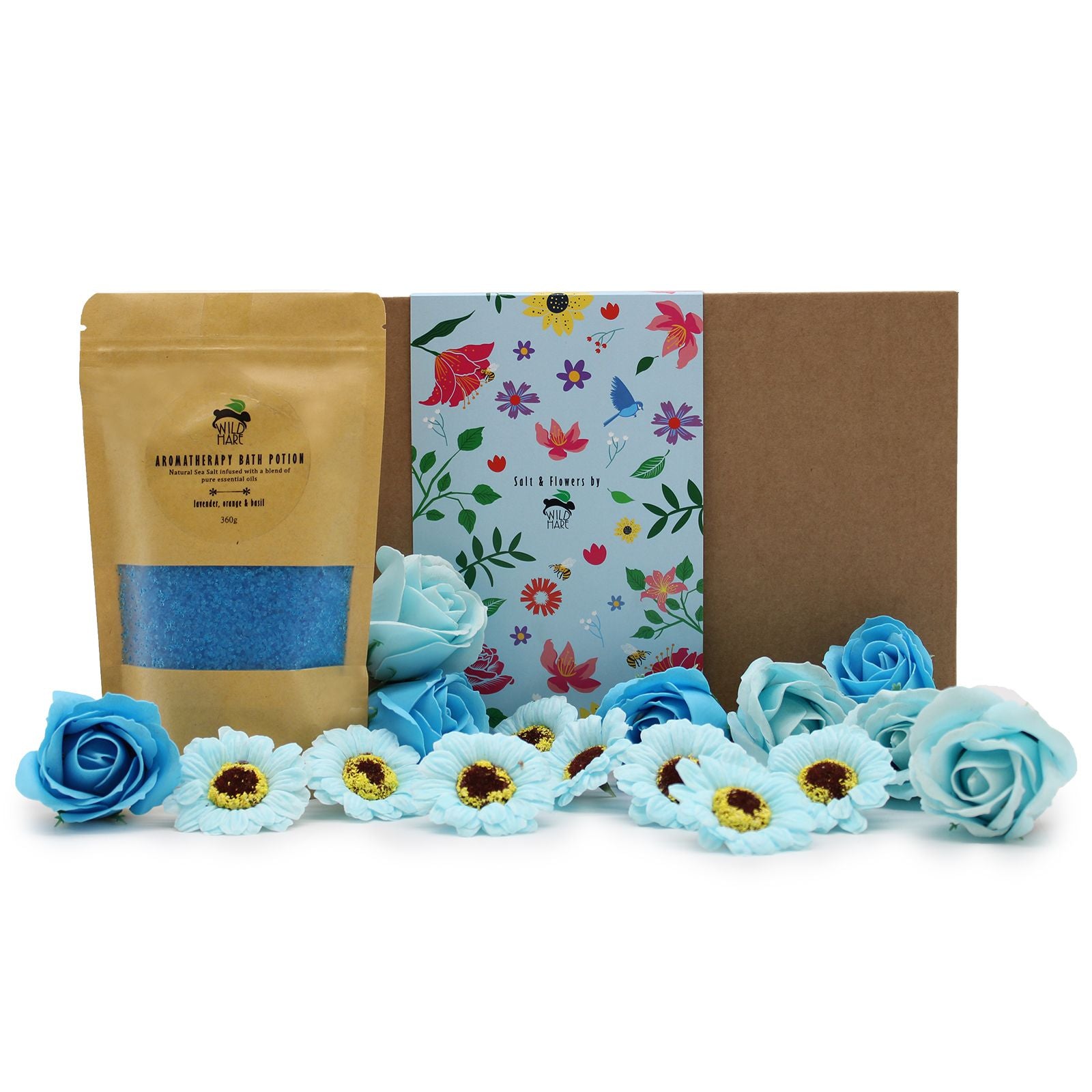 Darčekový wellness set Salt &amp; Flowers – Total Unwind