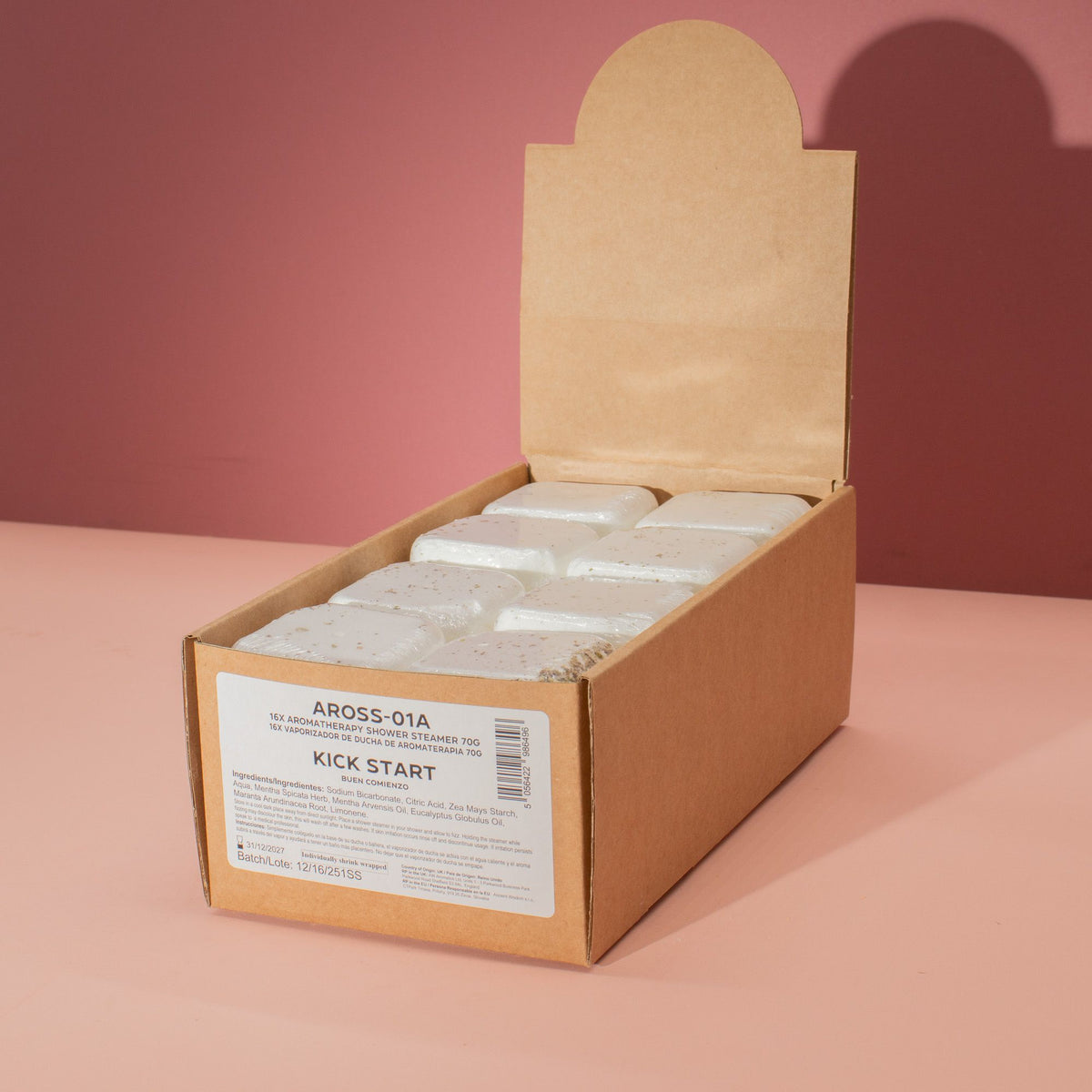 Aromaterapeutická sprchová tableta 80 g – Kick Start