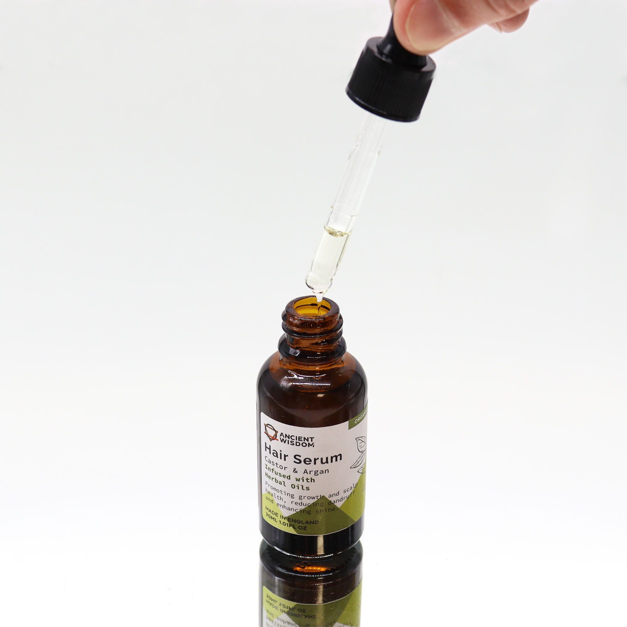 Organické bylinné sérum na vlasy – Herbal