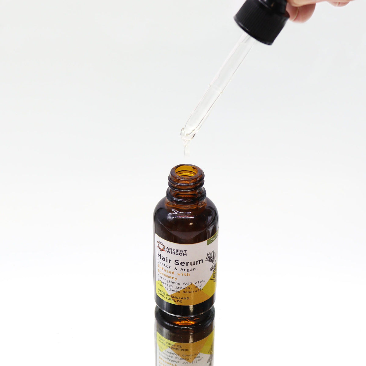 Organické vlasové sérum 30 ml – Rozmarín