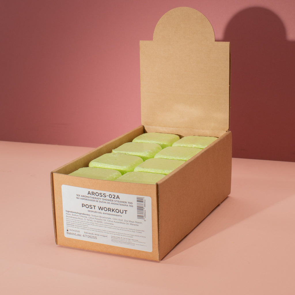 Aromaterapeutická sprchová tableta 80 g – Post-Workout