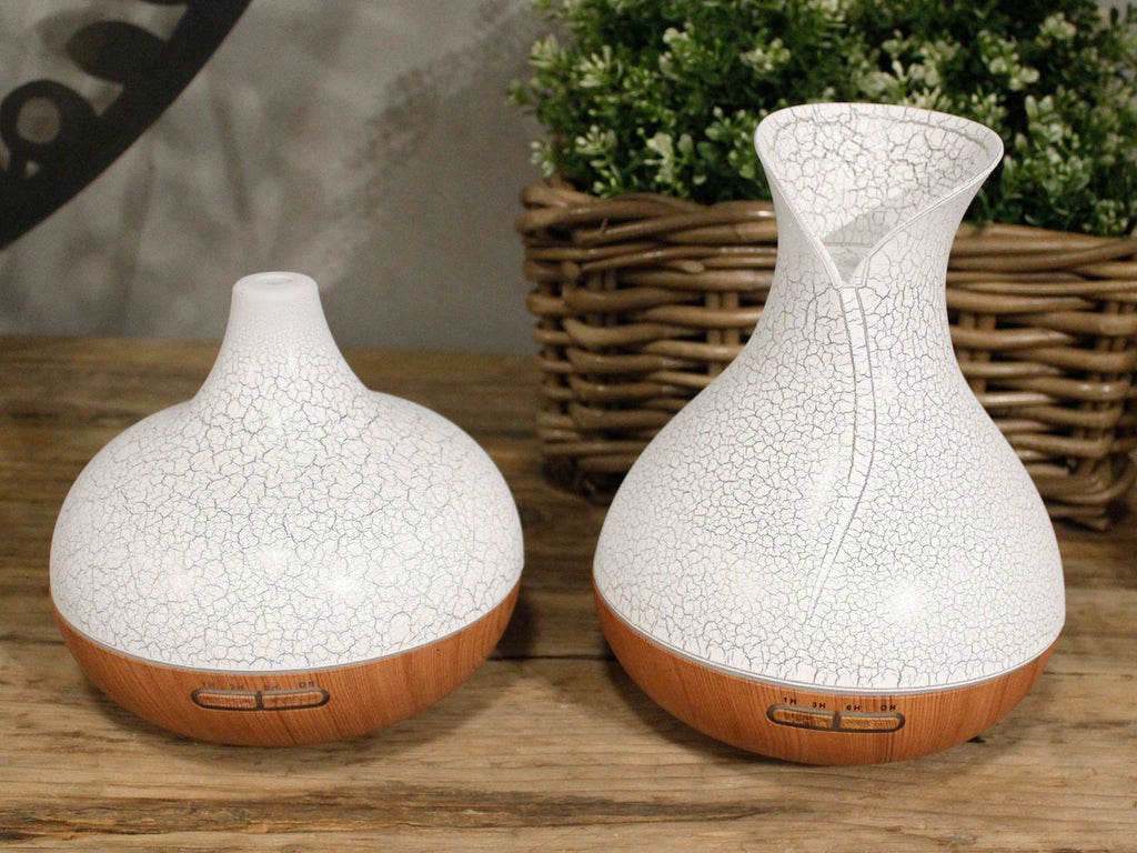Ultrazvukový aróma difuzér s farebným LED osvetlením – 400 ml