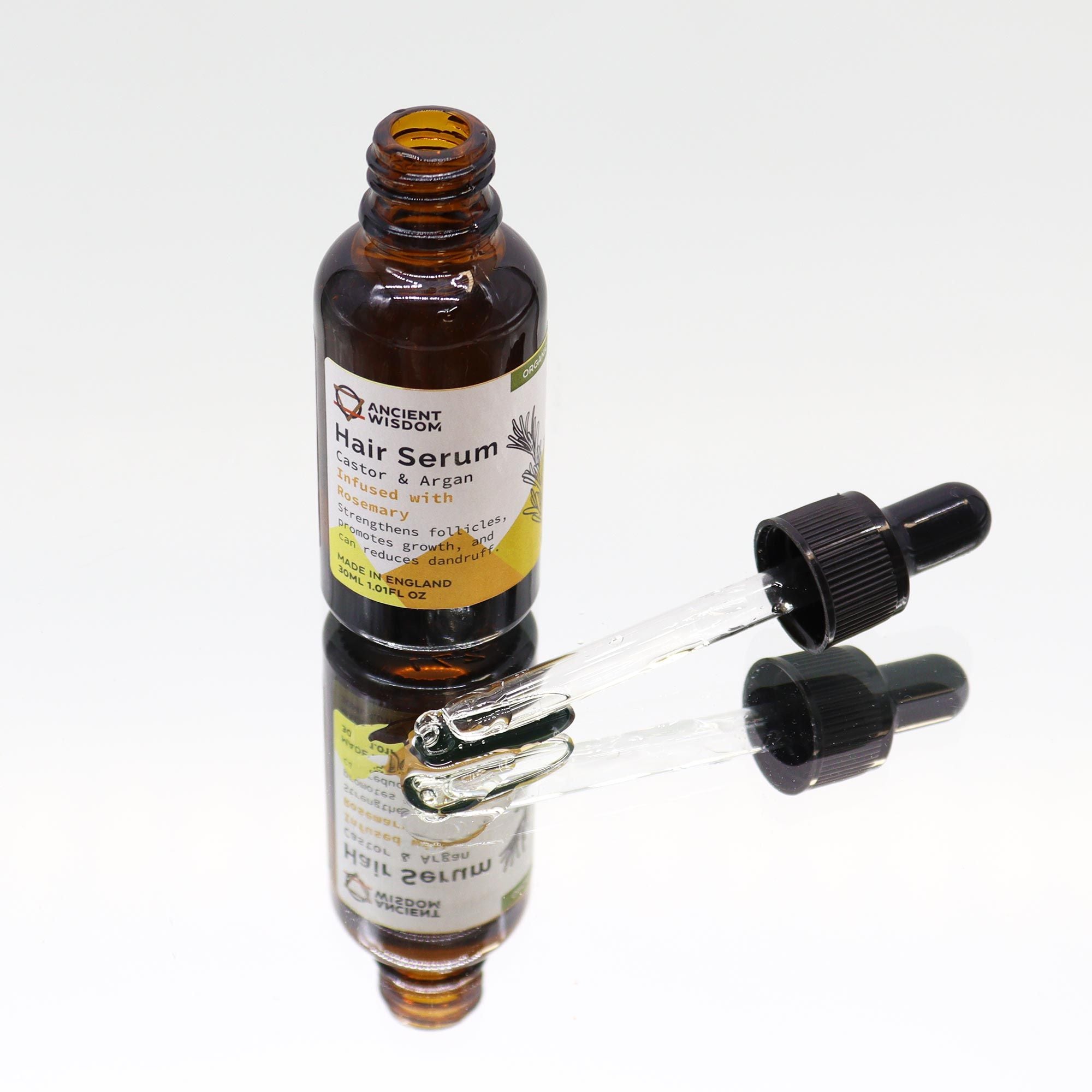 Organické vlasové sérum 30 ml – Rozmarín