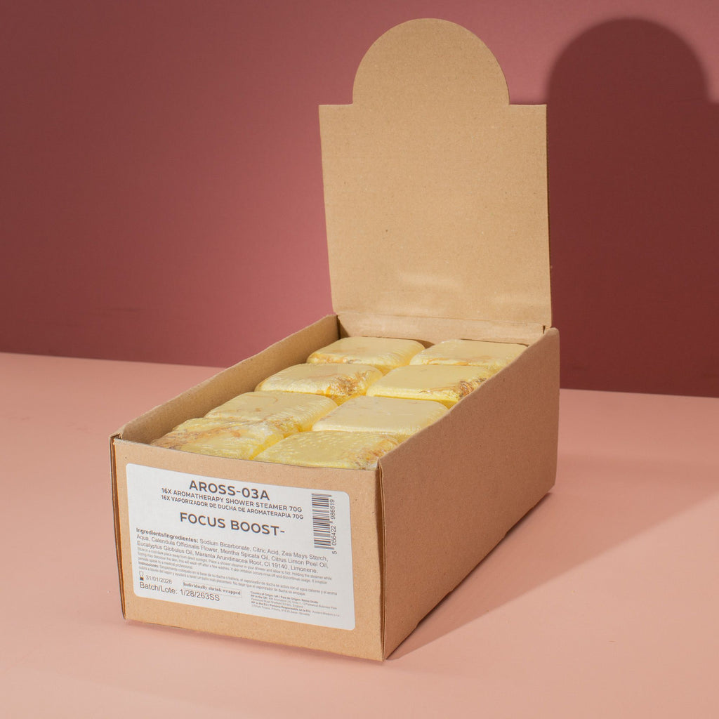 Aromaterapeutická sprchová tableta 80 g – Focus Booster