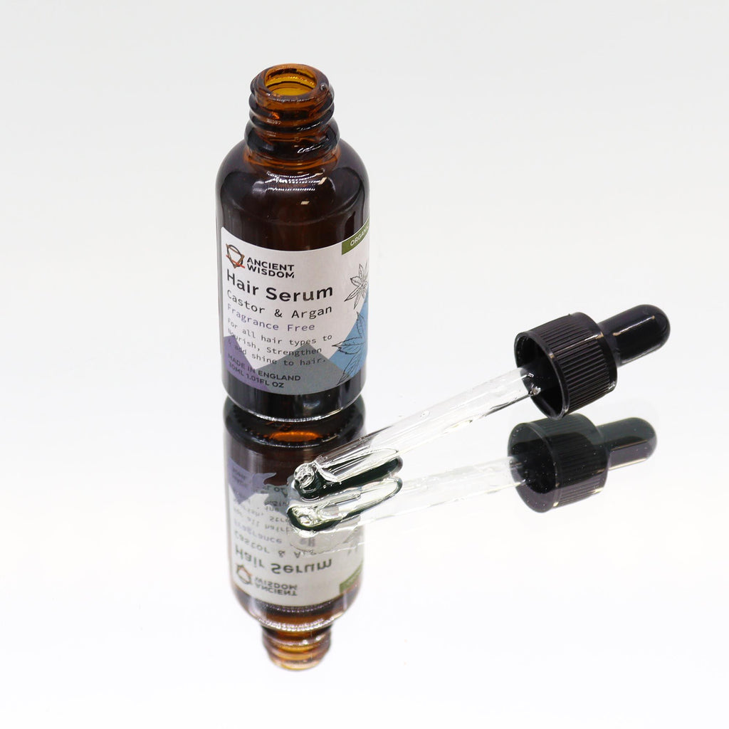Organické vlasové sérum 30 ml – Bez parfumácie