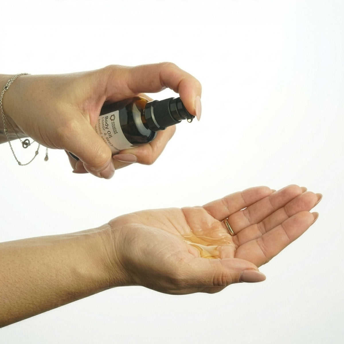 Organický telový olej 50 ml – Rozmarín &amp; Kadidlo